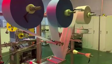 New Logo Power Fabric Technical Fully Automatic Non woven Surgical Disposable Face Mask Making Machine