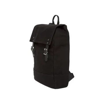 Custom high quality canvas leather backpack