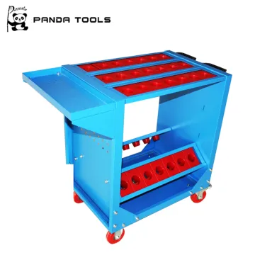 PANDA TOOLS Supply Industry CNC Tool Holder Storage Cart BT30 BT40 BT50 HSK63
