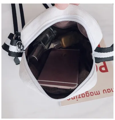 Promotion plain travel single shoulder crossbody bag messenger satchel bag for men