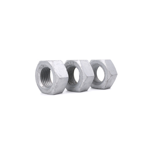China High-Strength Hot Galvanized HEX Nut Supplier