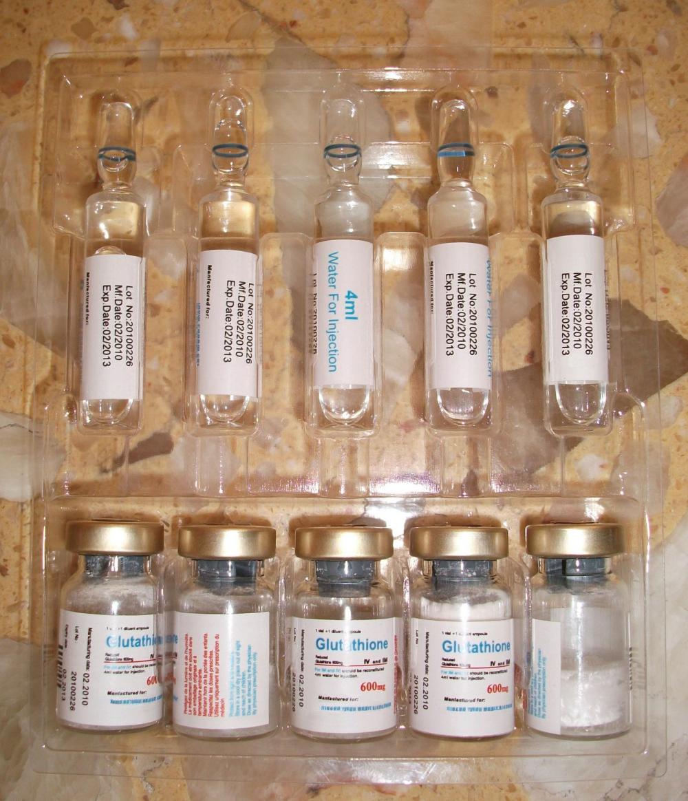 glutathione ενεσιμη Gmp Γλουταθειόνη Λυοφιλοποιημένη Για Ένεση 600 Mg, υψηλής ποιότητας Gmp  Γλουταθειόνη Λυοφιλοποιημένη Για Ένεση 600 Mg στο bossgoo.com