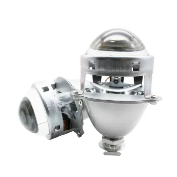 TAOCHIS 3.0 Inches Clear Glass Car Bi-Xenon Headlight Projector Lens - Compatible with WST H1 Retrofits