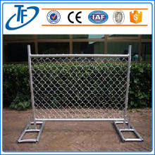 Chain link mesh temporay fence