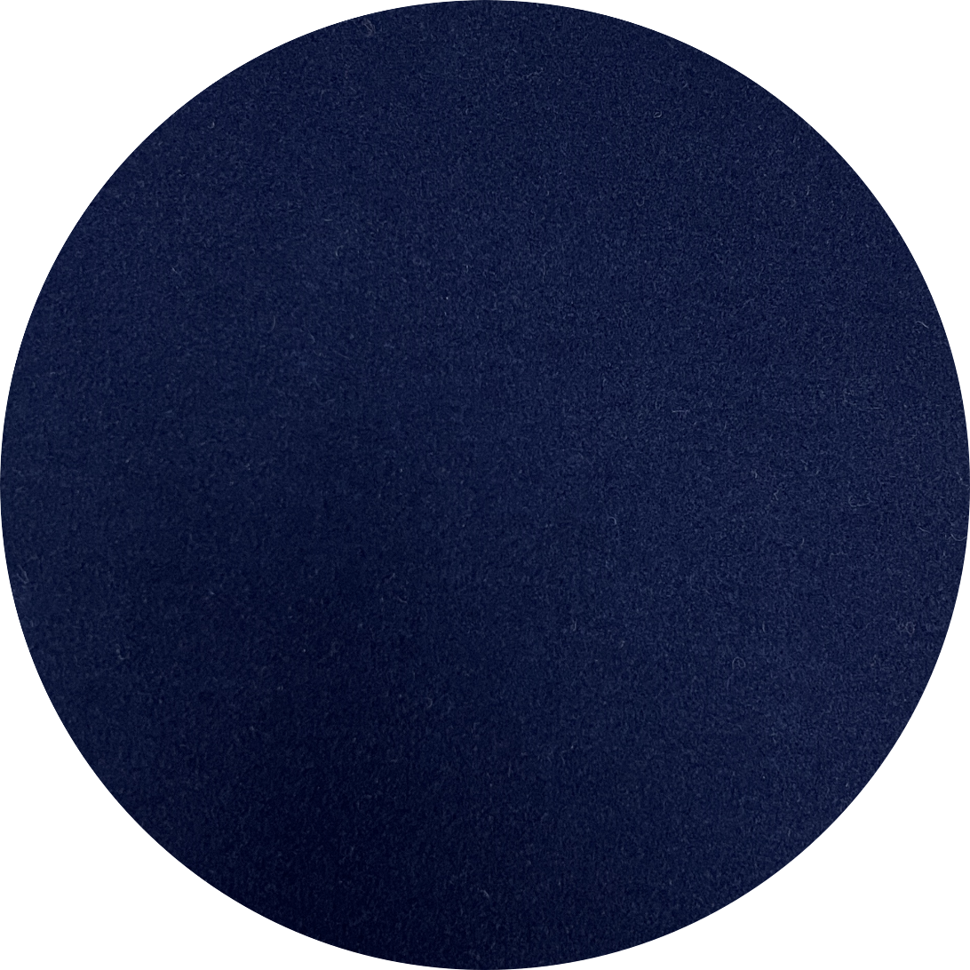 Knitted needle punched wool polyester viscose blend fleece