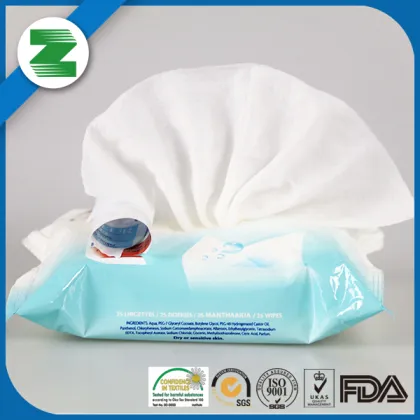 50gsm cotton spunlace makeup remover cleaning wipes