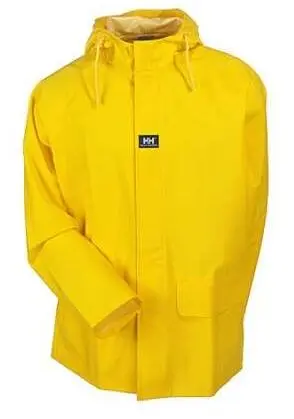 Men's Yellow Waterproof Mandal Rain Jacket