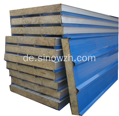 Feuerfeste Klasse A Rockwool Sandwich Panel