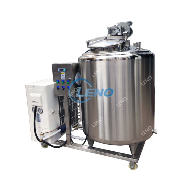 ถังรับนมสแตนเลส - 100L/500L สำหรับขาย