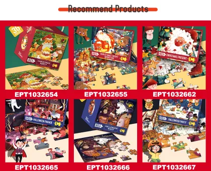 Christmas Gifts: EPT Promotion 36Pcs Jigsaw Puzzle Toys