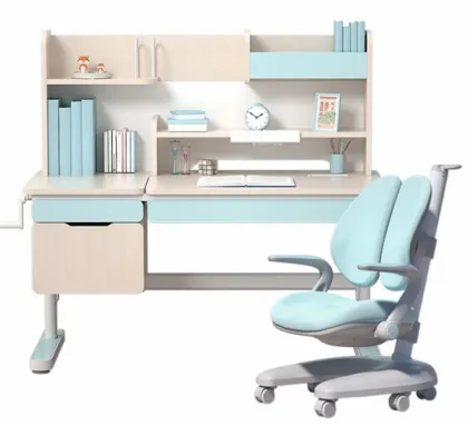 Student Desk With Shelves