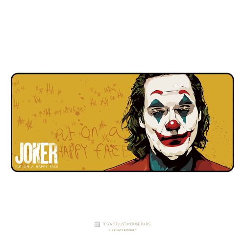 Mechanical keyboard Mousepad Joker 900 400 4mm Stitched Edges /Rubber High quality soft Jacquard fabric material