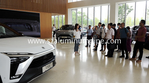 NIO EV car lightweight