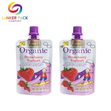 BRC Custom Juice Spout Pouch Doypack With Spout