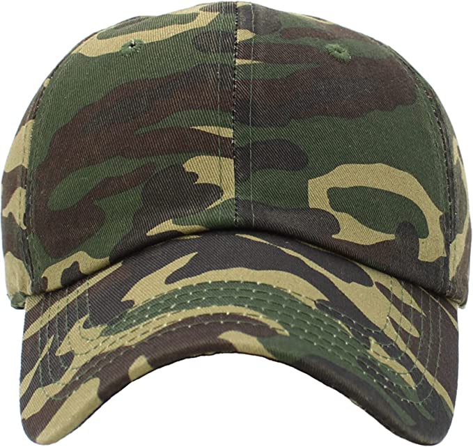 Cotton Hat Military Breathable Adjustable Army Cap