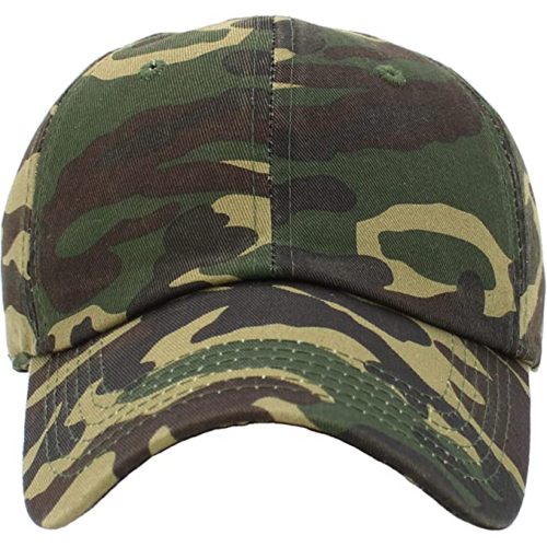 Cotton Hat Military Breathable Adjustable Army Cap