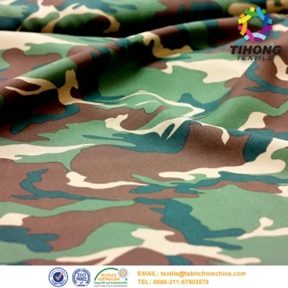 Military Design Printed Camouflage fabric