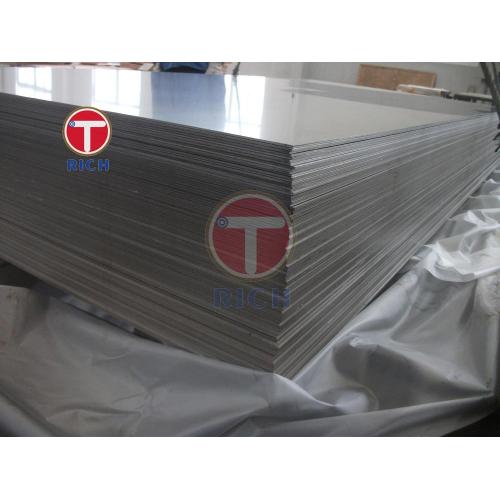 Hoja de intercambiador de calor de placas TA1 de placas de titanio