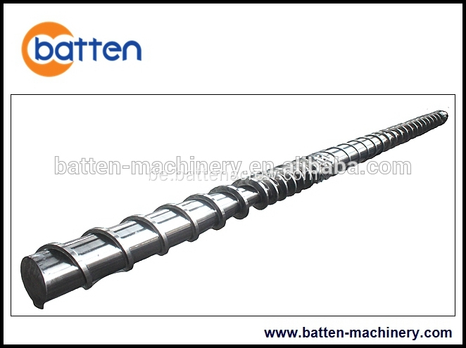 Шруба і бочка для аднаразовага экструдара