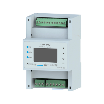 Industrial and Commercial Blue Jay DEM-4MC DIN Rail Mounted kWh Energy Electricity Meter for Data Logging