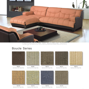 12cm border natural fabric sisal mat for living room door mat