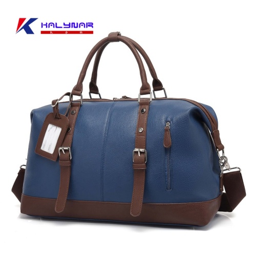 Moda Vintage Italian Leather Duffel Bags para o homem