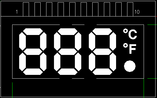 Medical Liquid Crystal Instrument LCD Display