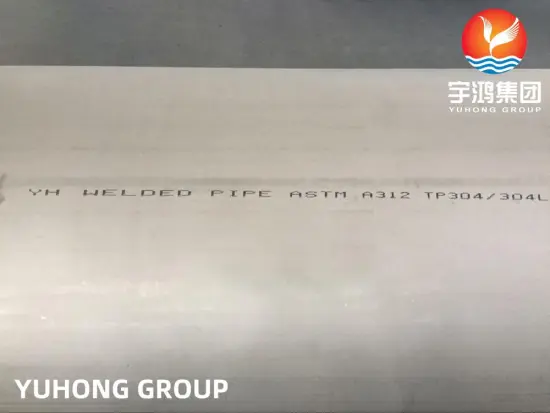 Stainless Steel Welded Pipe A312 GR TP304