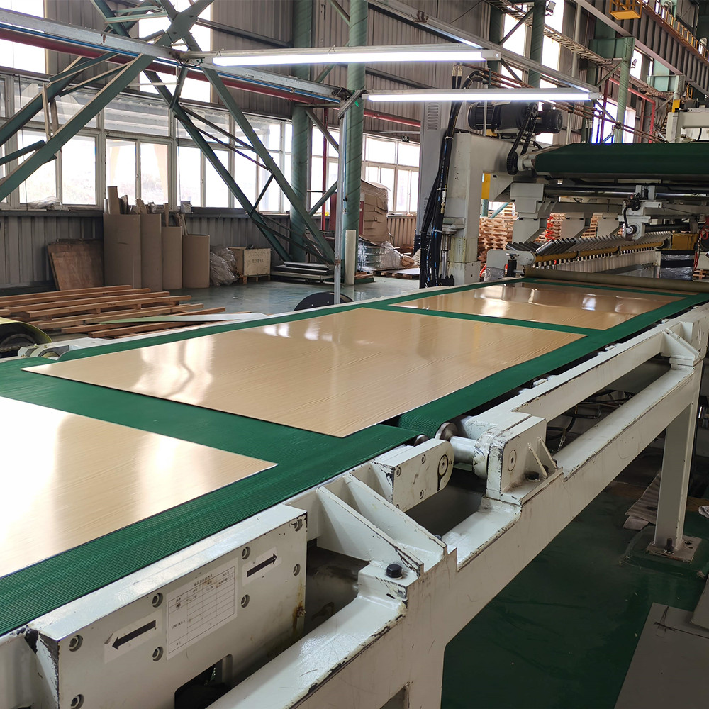 wood film steel sheets