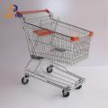 Asian Metal Supermarket Shopping Trolley