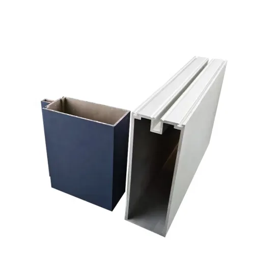 Aluminum Alloy Energy Saving Soundproof Insulated Glass Curtain Wall Profile