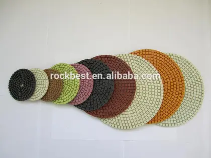 wet polishing floor pad