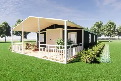 prefabricated expandable container house