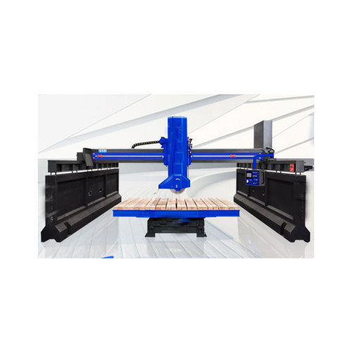 Professional CNC Bridge Saw for Stone Cutting: 3500mm Slab Size, 45 Degree Capabilities - Ideal for Granite and Marble Work