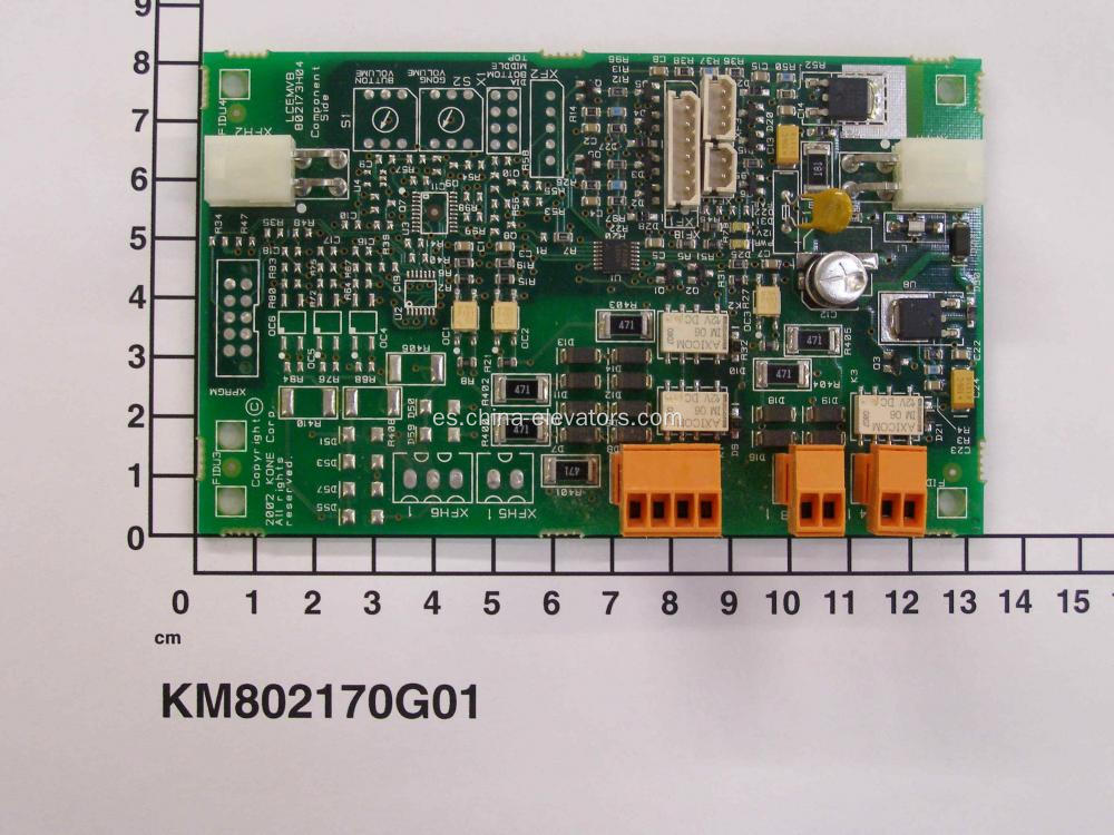 KM802170G01 Tablero LCEMVB para ascensores Kone