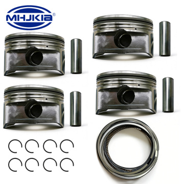 MHJKIA 23040-2C250 Engine Piston With Ring Kit Fits For Hyundai Sonata Kia Optima