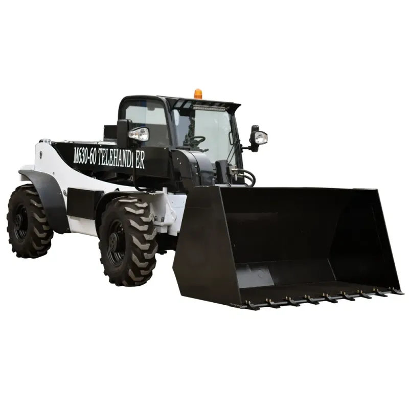 Telescopic Telehandler 3 Ton 4X4 with Fork and Bucket