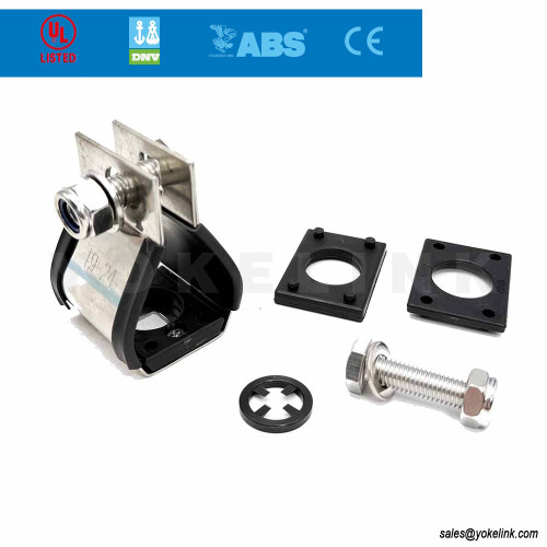 DNV ABS Sirkuit Pendek Trefoil Cleat Cleat FF-T1323