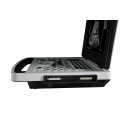 Notebook Black &white Ultrasound scanner machine in medical