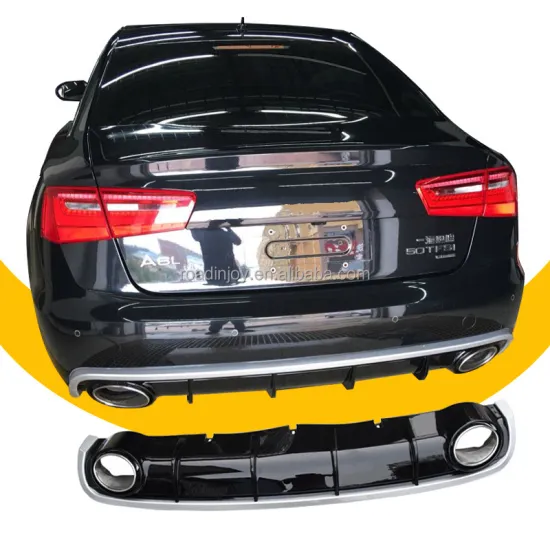 2012-2015 Audi A6L/A6 C7 RS6 Style Rear Diffuser Bumper Upgrade