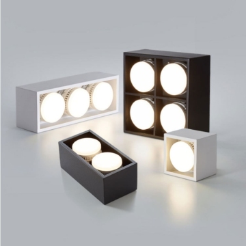 Modern Square LED Downlight Spotlight Grille Light
