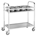 Stainless Steel Saucing Cart