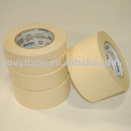 white color crepe paper masking tape