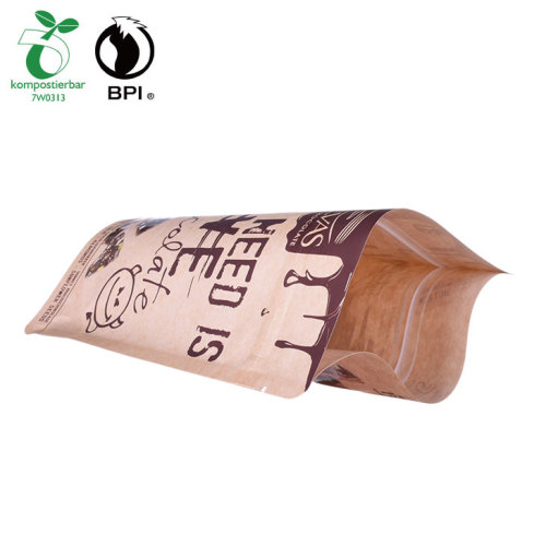 100% biodegradable carta artigianale biscotti al cioccolato creativo imballaggio all&#39;ingrosso