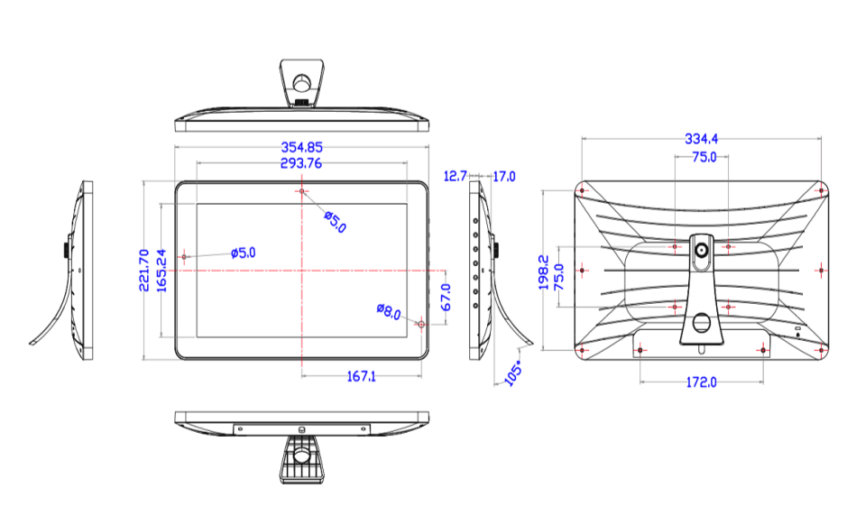 13.3 inch tablet