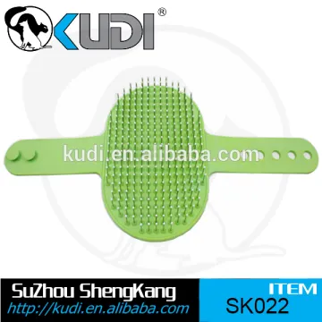 Best quality stainless steel pin silicone dog hair brush