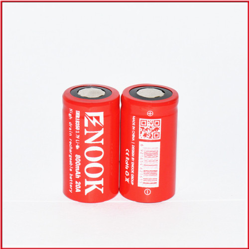 Enook 18350 800mAh MAX 20A Battery