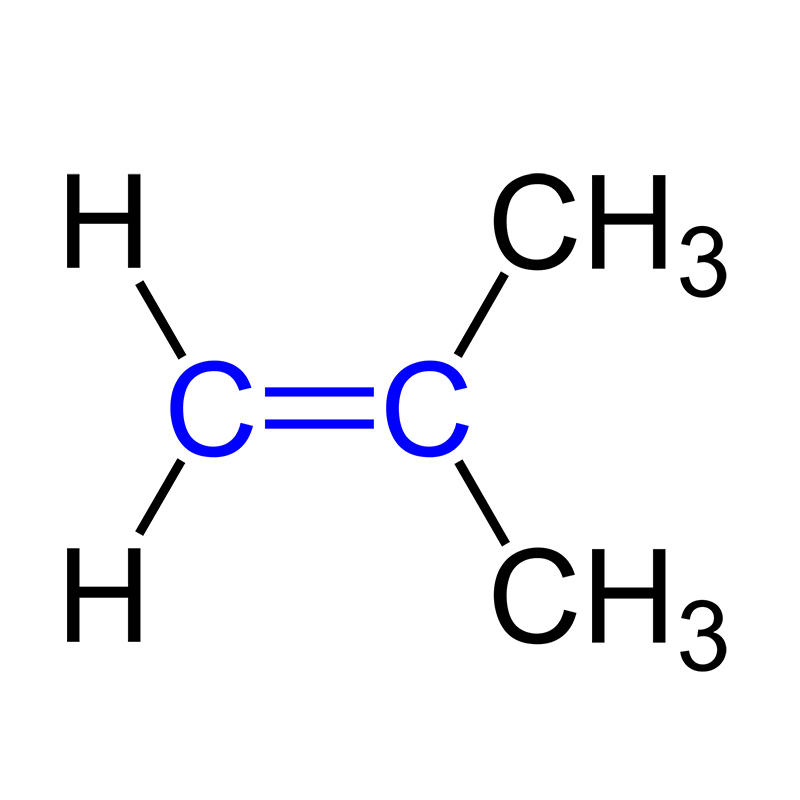 البوليمر Isobutylene غاز قابل للاشتعال