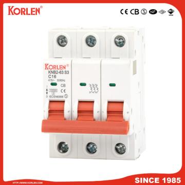 Miniature Circuit Breaker 3KA 32A SEMKO KNB2-63 3P