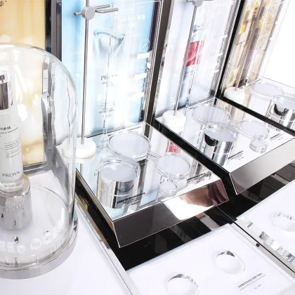 APEX Luxury Brand Shop Cosmetic Display Rack